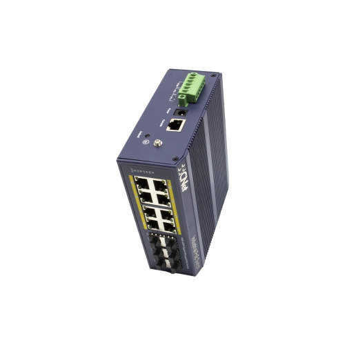 CGIM-806GSFP 8 Port 6xSFP Yönetilebilir Endüstriyel POE Switch