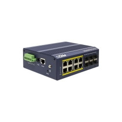 CGIM-806GSFP 8 Port 6xSFP Yönetilebilir Endüstriyel POE Switch - Thumbnail