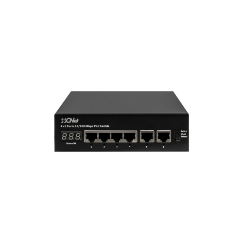CSH-504FP 4 PORT 10/100 POE FAST ETHERNET SWITCH