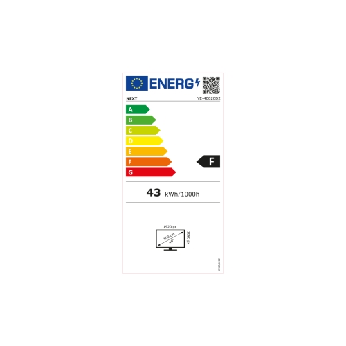 YE-40020 40 İnç 102 Ekran (Uydu Alıcılı Monitör)