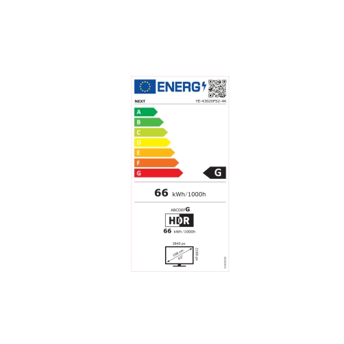 YE-43020FS2-4K webOS 43 İnç Smart Televizyon