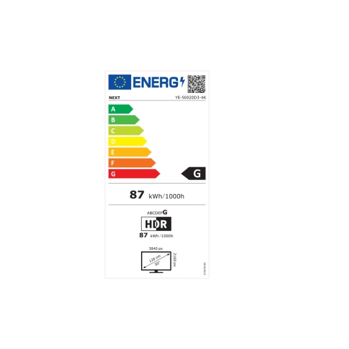 YE-50020D3 4K Uydu Alıcılı Monitör
