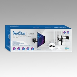 NextStar - YE-5506 Hareketli Üç Kollu Kilitli Askı Aparatı