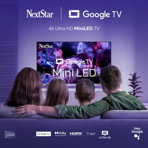 YE-55IDG11 55'' 140 Ekran Uydu Alıcılı 4K Ultra HD Google MiniLED TV