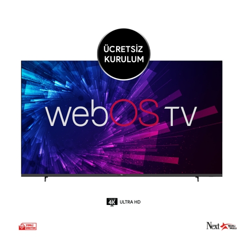 YE-65020FS2-4K webOS 65 İnç Smart Televizyon