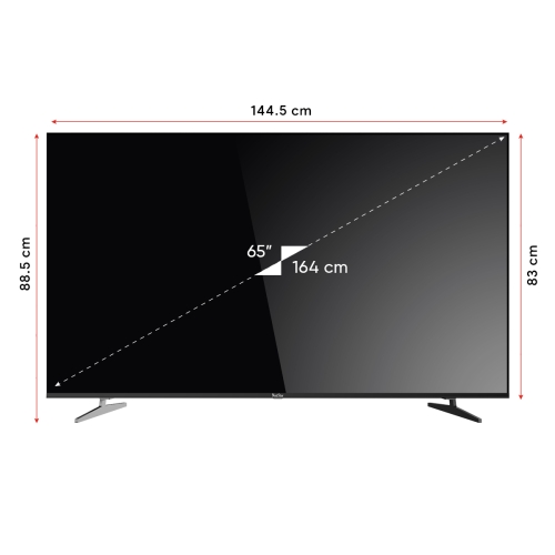 YE-65IDWG11 65'' 165 Ekran Uydu Alıcılı 4K Ultra HD Google MiniLED TV
