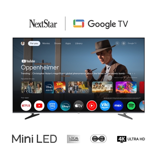 YE-75IDWG11 75'' 190 Ekran Uydu Alıcılı 4K Ultra HD Google MiniLED TV