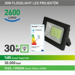 NextLED - YE-FL-30WGRN